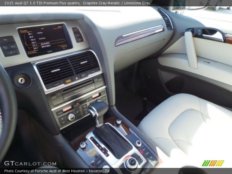 Graphite Gray Metallic / Limestone Gray 2015 Audi Q7 3.0 TDI Premium Plus quattro