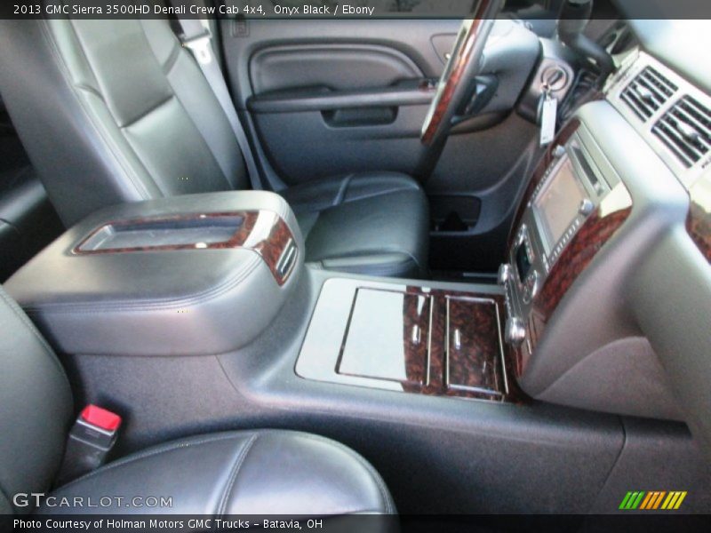 Onyx Black / Ebony 2013 GMC Sierra 3500HD Denali Crew Cab 4x4