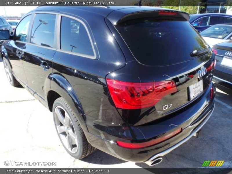 Night Black / Black 2015 Audi Q7 3.0 TDI Premium Plus quattro