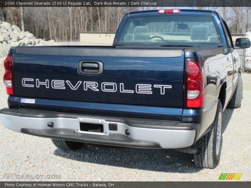 Dark Blue Metallic / Dark Charcoal 2006 Chevrolet Silverado 1500 LS Regular Cab