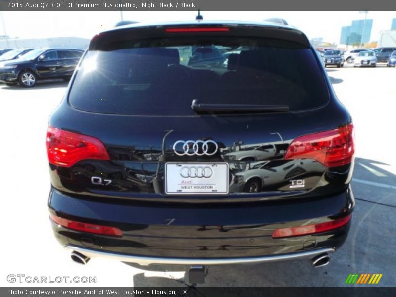 Night Black / Black 2015 Audi Q7 3.0 TDI Premium Plus quattro