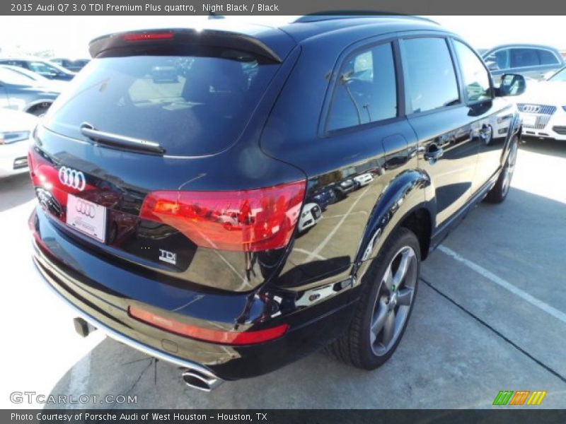 Night Black / Black 2015 Audi Q7 3.0 TDI Premium Plus quattro