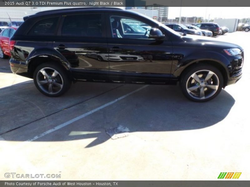 Night Black / Black 2015 Audi Q7 3.0 TDI Premium Plus quattro