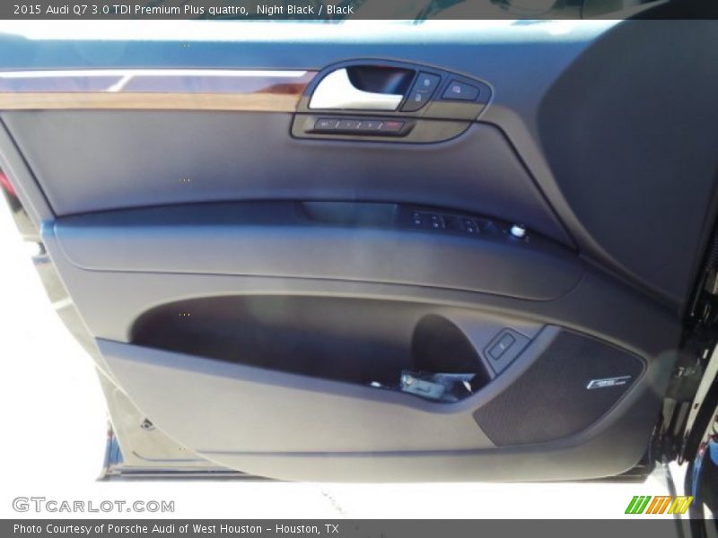 Night Black / Black 2015 Audi Q7 3.0 TDI Premium Plus quattro