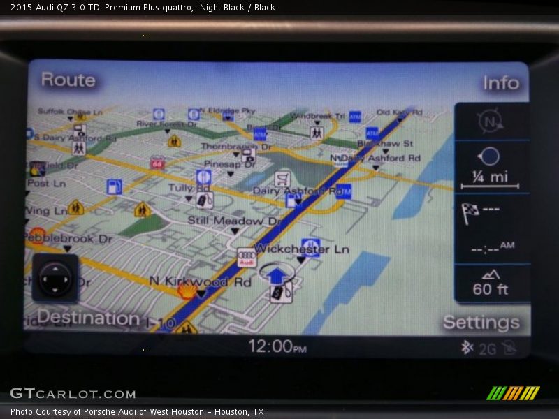 Night Black / Black 2015 Audi Q7 3.0 TDI Premium Plus quattro