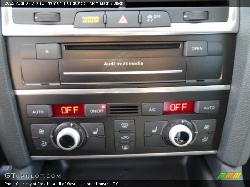 Night Black / Black 2015 Audi Q7 3.0 TDI Premium Plus quattro