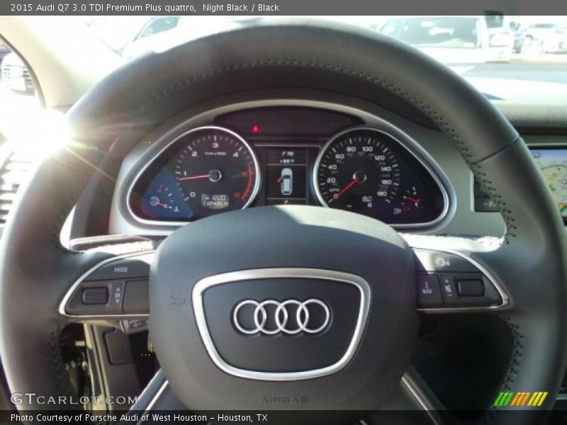 Night Black / Black 2015 Audi Q7 3.0 TDI Premium Plus quattro