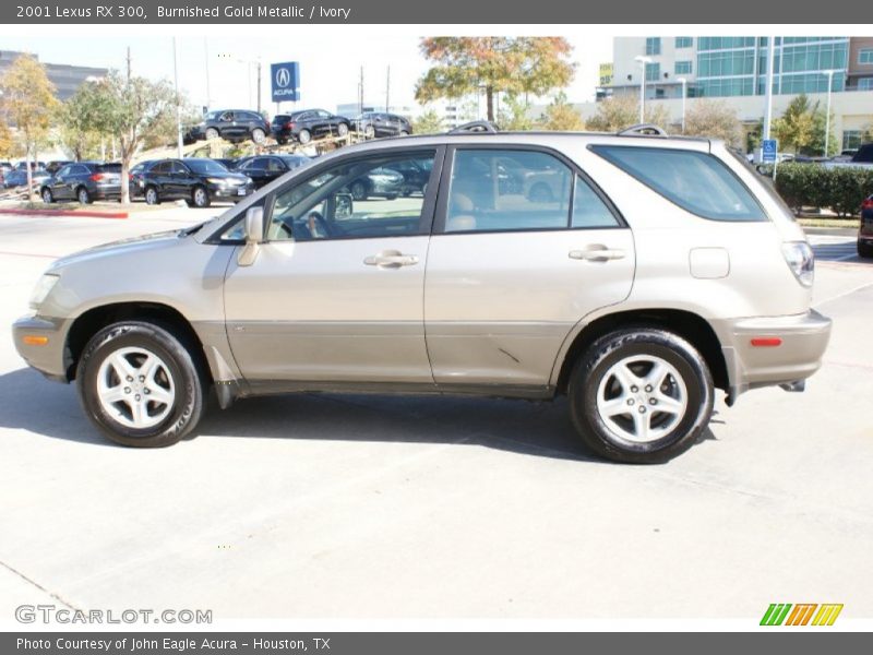 Burnished Gold Metallic / Ivory 2001 Lexus RX 300