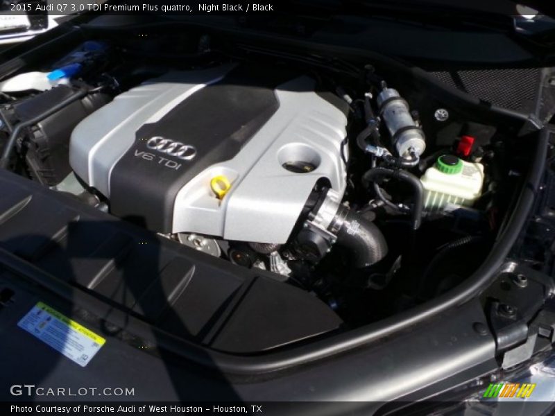 Night Black / Black 2015 Audi Q7 3.0 TDI Premium Plus quattro