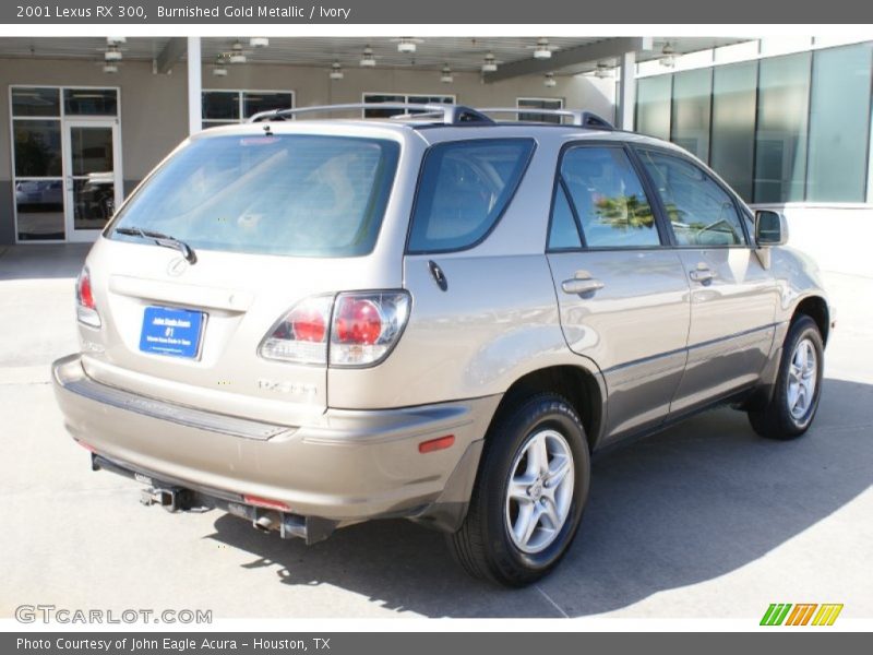 Burnished Gold Metallic / Ivory 2001 Lexus RX 300