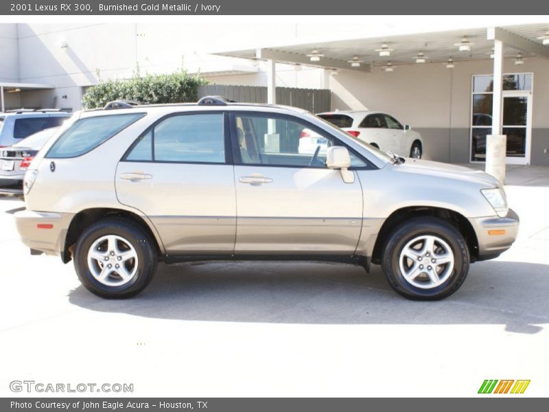 Burnished Gold Metallic / Ivory 2001 Lexus RX 300