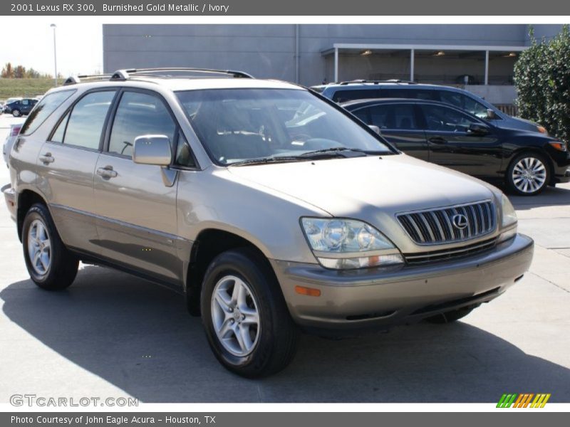 Burnished Gold Metallic / Ivory 2001 Lexus RX 300