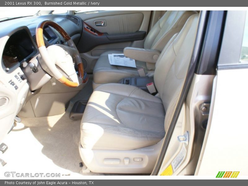 Burnished Gold Metallic / Ivory 2001 Lexus RX 300