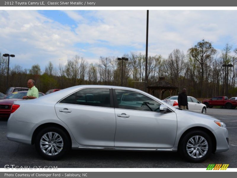 Classic Silver Metallic / Ivory 2012 Toyota Camry LE