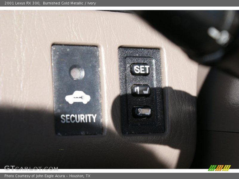 Burnished Gold Metallic / Ivory 2001 Lexus RX 300