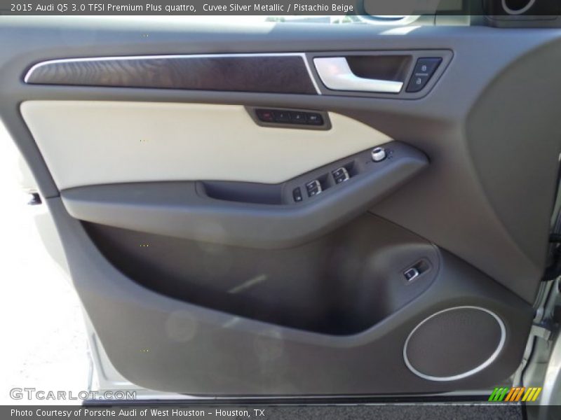 Cuvee Silver Metallic / Pistachio Beige 2015 Audi Q5 3.0 TFSI Premium Plus quattro