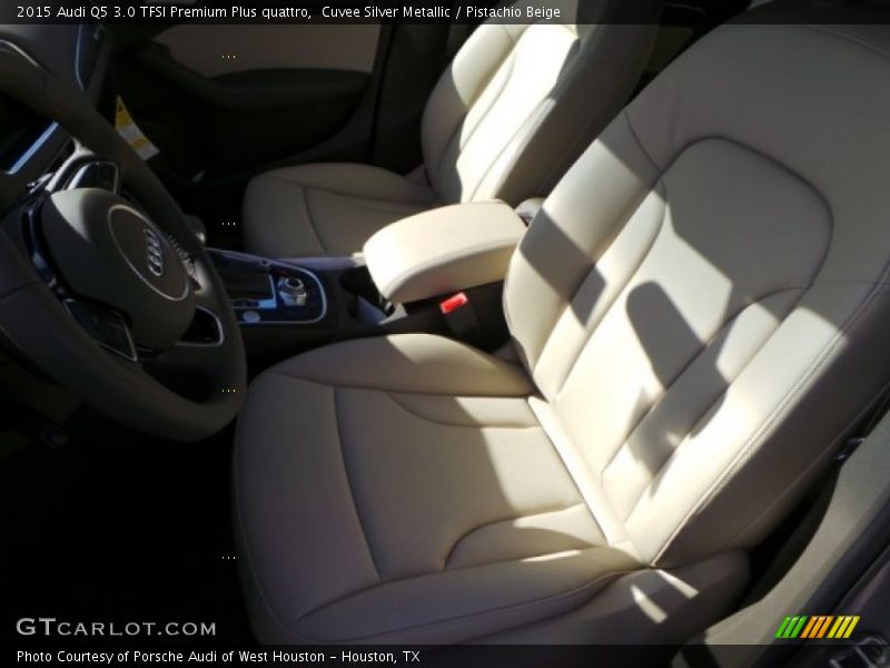 Cuvee Silver Metallic / Pistachio Beige 2015 Audi Q5 3.0 TFSI Premium Plus quattro