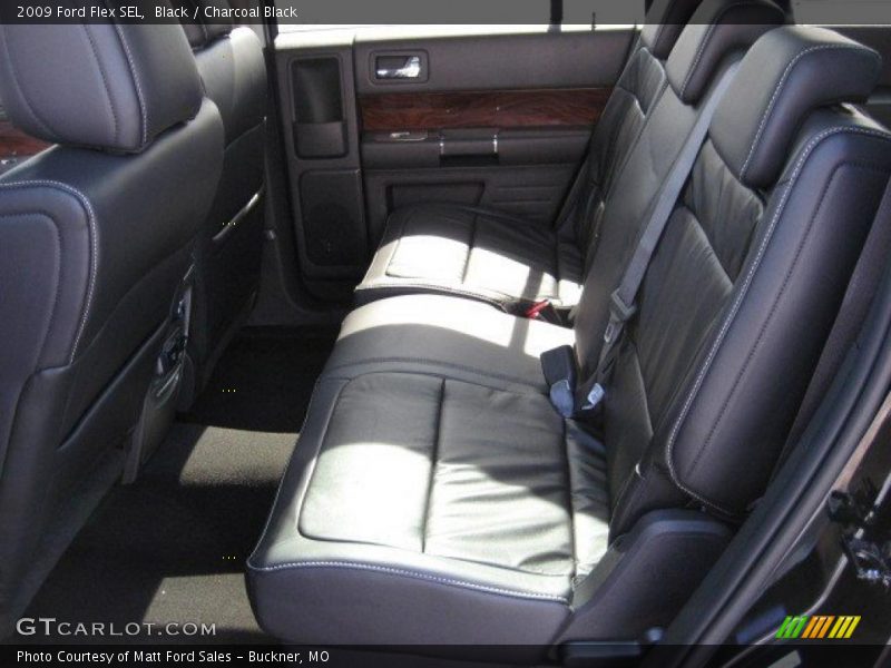 Black / Charcoal Black 2009 Ford Flex SEL