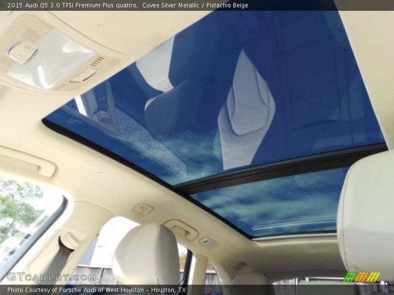 Cuvee Silver Metallic / Pistachio Beige 2015 Audi Q5 3.0 TFSI Premium Plus quattro