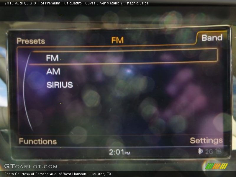 Cuvee Silver Metallic / Pistachio Beige 2015 Audi Q5 3.0 TFSI Premium Plus quattro