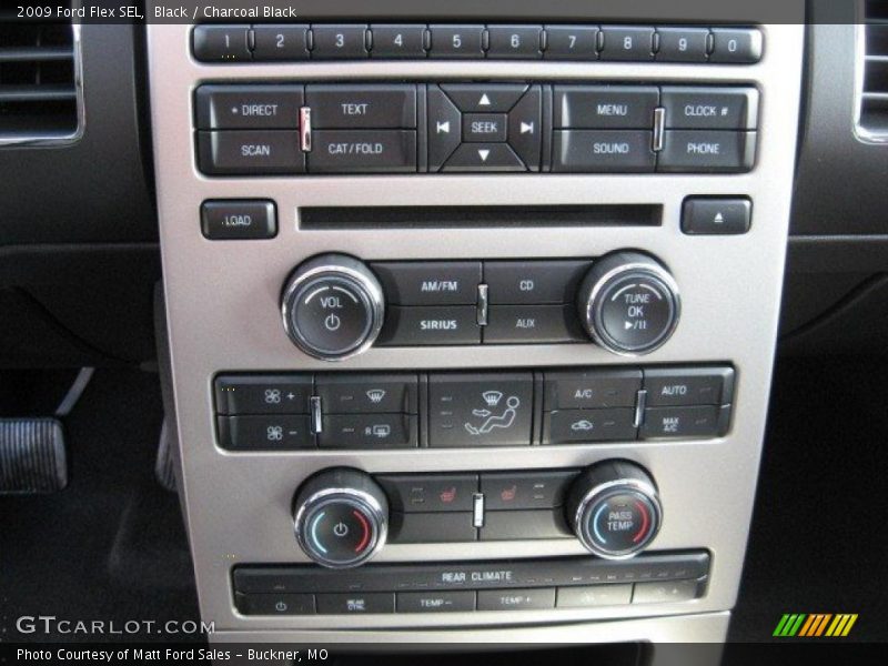 Black / Charcoal Black 2009 Ford Flex SEL