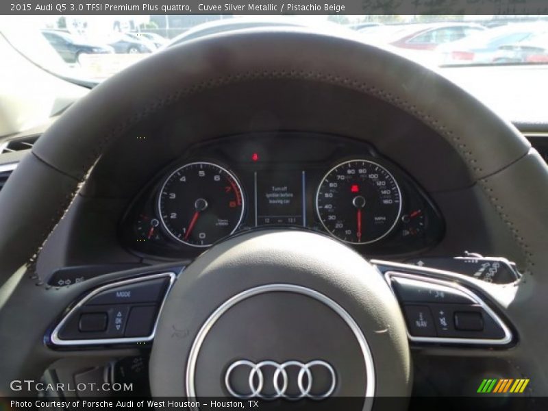 Cuvee Silver Metallic / Pistachio Beige 2015 Audi Q5 3.0 TFSI Premium Plus quattro
