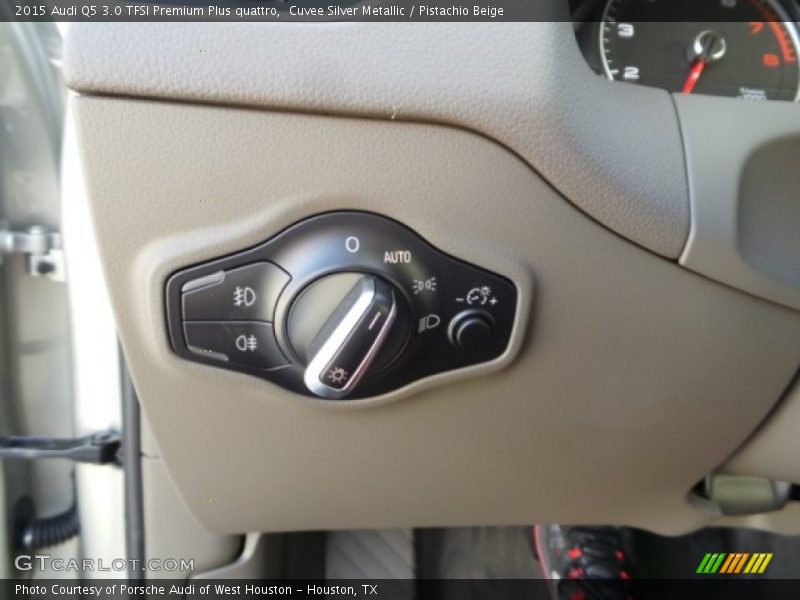 Cuvee Silver Metallic / Pistachio Beige 2015 Audi Q5 3.0 TFSI Premium Plus quattro