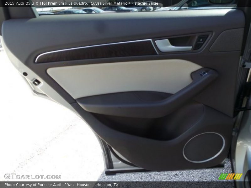Cuvee Silver Metallic / Pistachio Beige 2015 Audi Q5 3.0 TFSI Premium Plus quattro