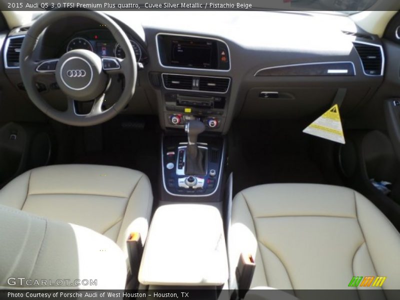 Cuvee Silver Metallic / Pistachio Beige 2015 Audi Q5 3.0 TFSI Premium Plus quattro