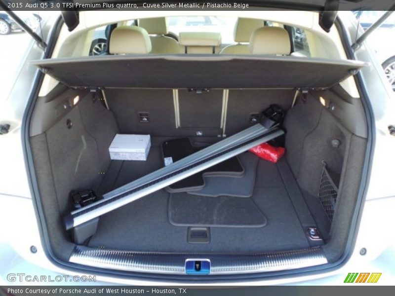 Cuvee Silver Metallic / Pistachio Beige 2015 Audi Q5 3.0 TFSI Premium Plus quattro