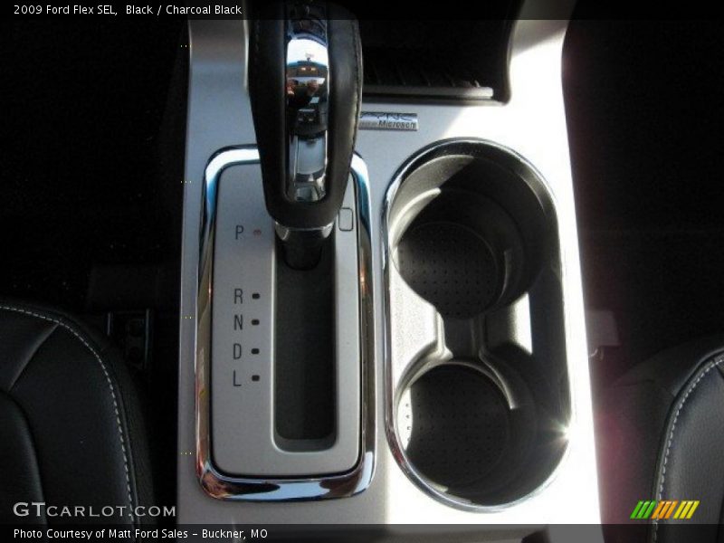 Black / Charcoal Black 2009 Ford Flex SEL