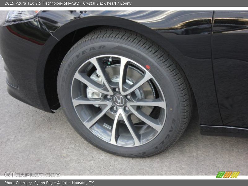 Crystal Black Pearl / Ebony 2015 Acura TLX 3.5 Technology SH-AWD