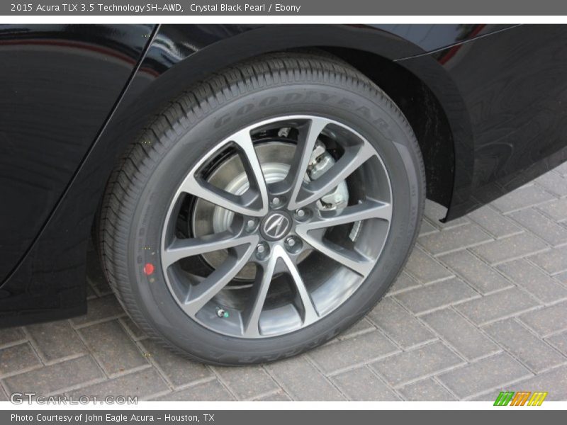 Crystal Black Pearl / Ebony 2015 Acura TLX 3.5 Technology SH-AWD