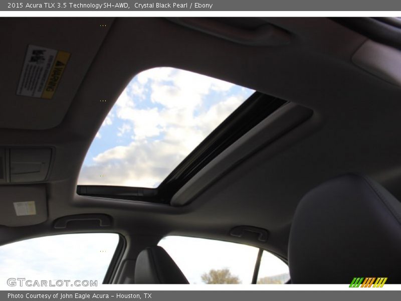 Crystal Black Pearl / Ebony 2015 Acura TLX 3.5 Technology SH-AWD