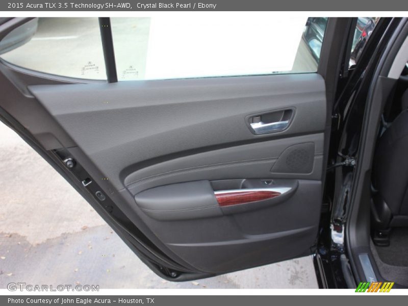 Crystal Black Pearl / Ebony 2015 Acura TLX 3.5 Technology SH-AWD