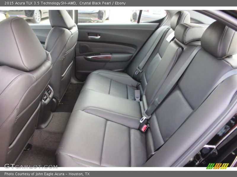 Crystal Black Pearl / Ebony 2015 Acura TLX 3.5 Technology SH-AWD