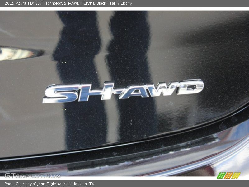 Crystal Black Pearl / Ebony 2015 Acura TLX 3.5 Technology SH-AWD