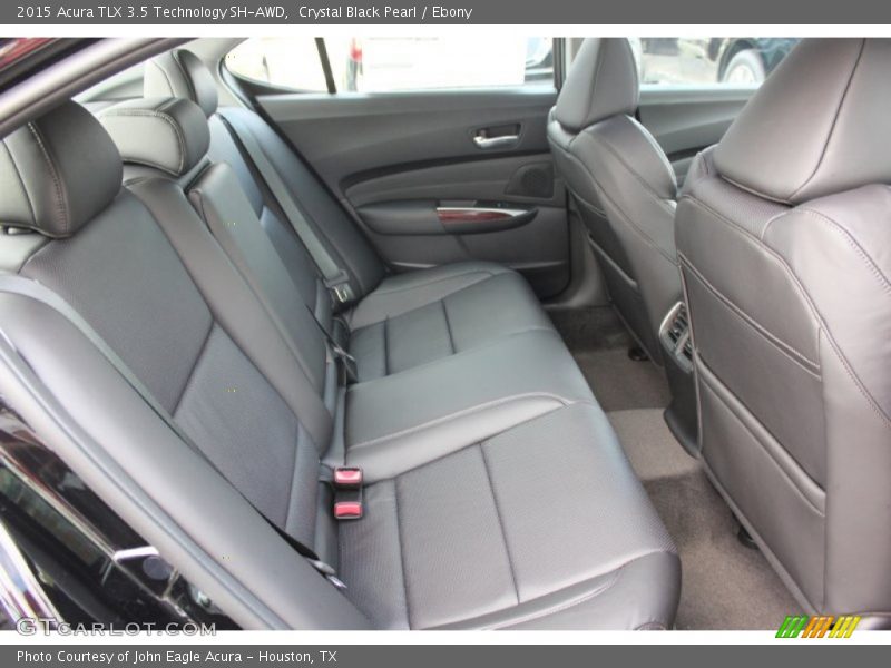 Crystal Black Pearl / Ebony 2015 Acura TLX 3.5 Technology SH-AWD