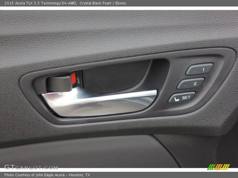 Crystal Black Pearl / Ebony 2015 Acura TLX 3.5 Technology SH-AWD