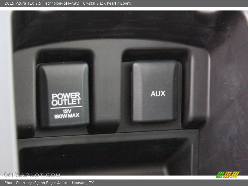 Crystal Black Pearl / Ebony 2015 Acura TLX 3.5 Technology SH-AWD