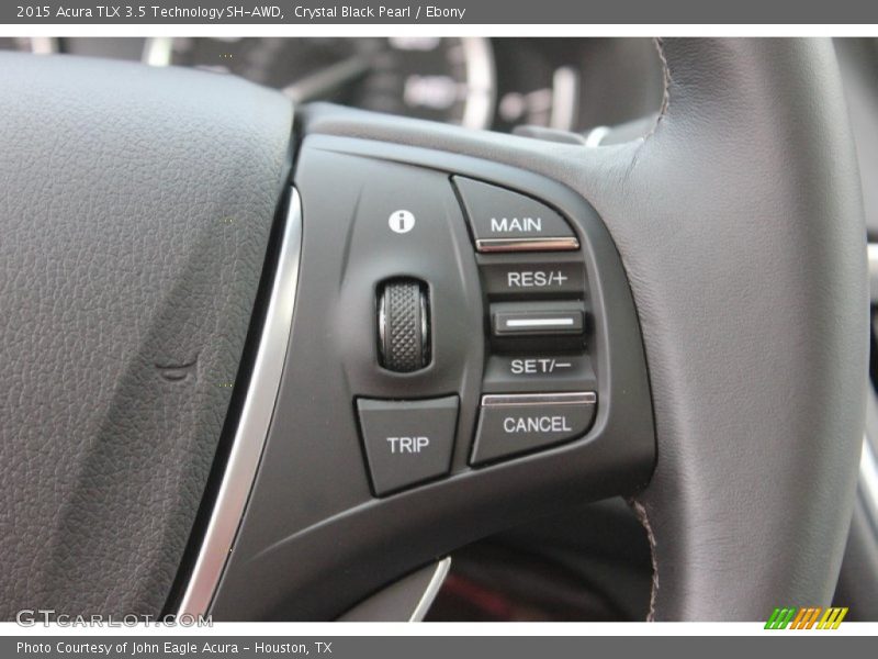 Crystal Black Pearl / Ebony 2015 Acura TLX 3.5 Technology SH-AWD