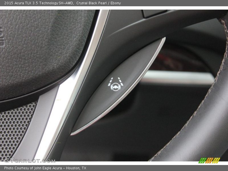 Crystal Black Pearl / Ebony 2015 Acura TLX 3.5 Technology SH-AWD