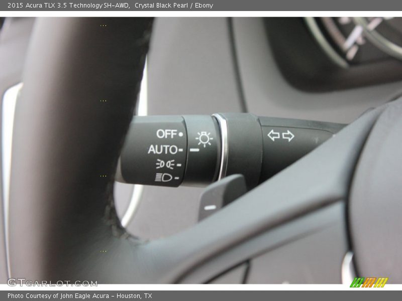 Crystal Black Pearl / Ebony 2015 Acura TLX 3.5 Technology SH-AWD