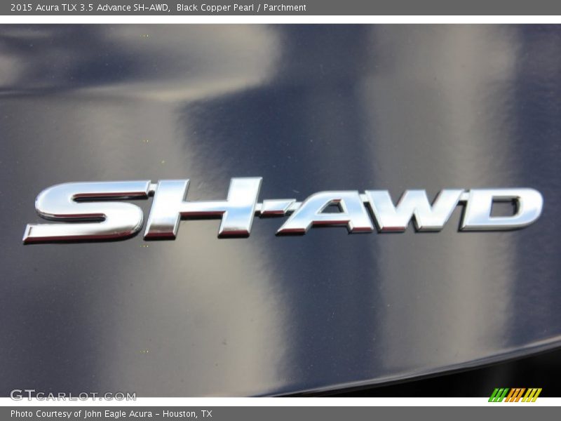 Black Copper Pearl / Parchment 2015 Acura TLX 3.5 Advance SH-AWD