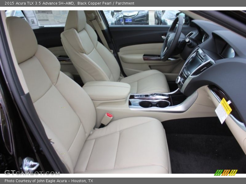 Black Copper Pearl / Parchment 2015 Acura TLX 3.5 Advance SH-AWD
