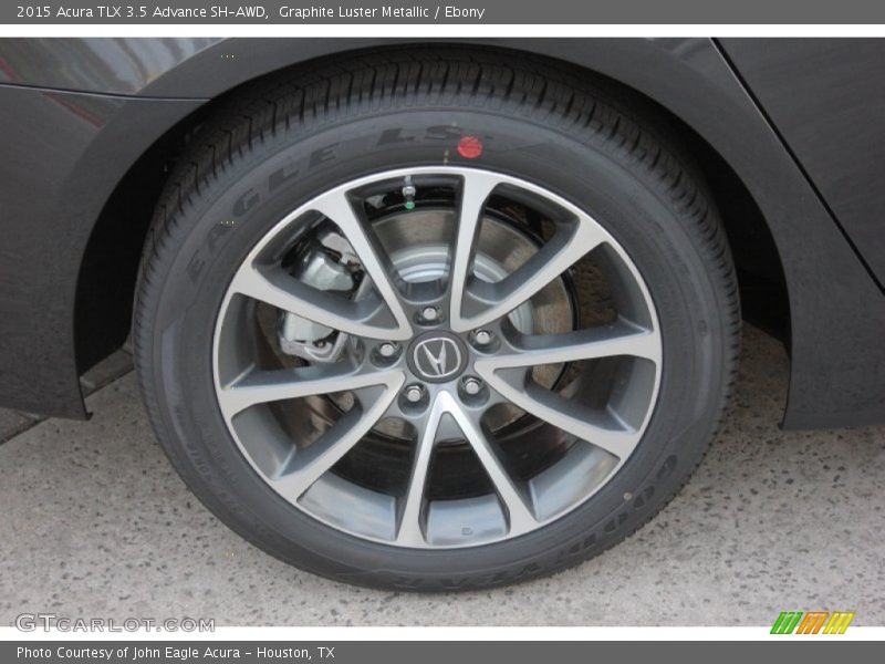 Graphite Luster Metallic / Ebony 2015 Acura TLX 3.5 Advance SH-AWD