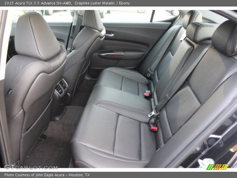 Graphite Luster Metallic / Ebony 2015 Acura TLX 3.5 Advance SH-AWD