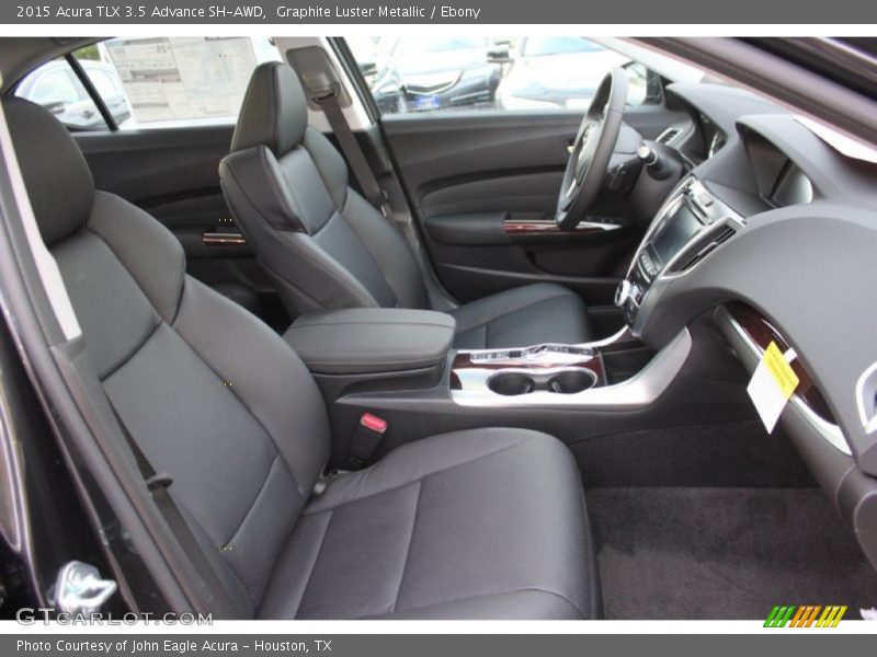 Graphite Luster Metallic / Ebony 2015 Acura TLX 3.5 Advance SH-AWD