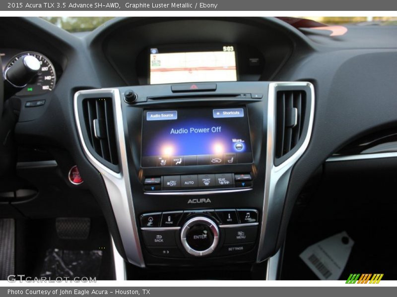 Graphite Luster Metallic / Ebony 2015 Acura TLX 3.5 Advance SH-AWD