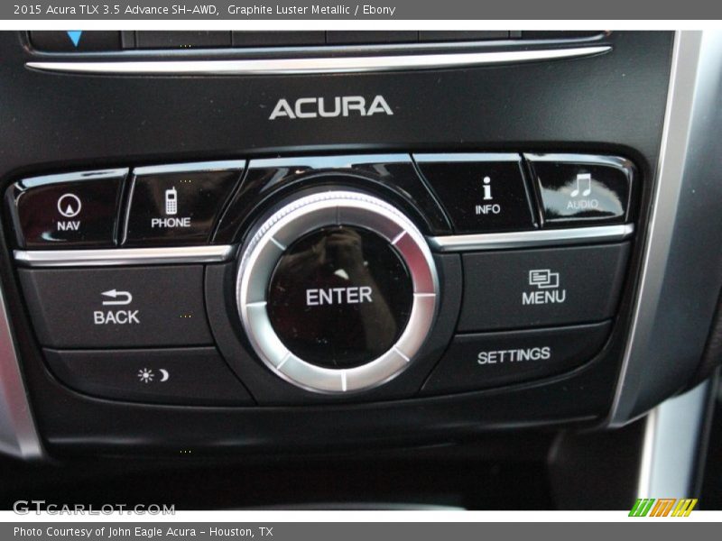 Graphite Luster Metallic / Ebony 2015 Acura TLX 3.5 Advance SH-AWD